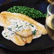 Sole with Lemon Cream