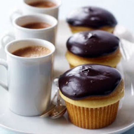Boston Cream Cupcakes