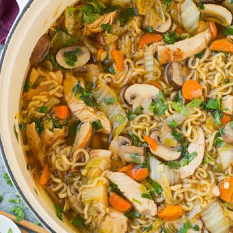 Asian Chicken Noodle Soup
