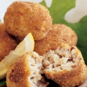 CHICKEN AND PROSCIUTTO CROQUETTES