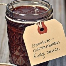 Chocolate-Marshmallow Fudge Sauce