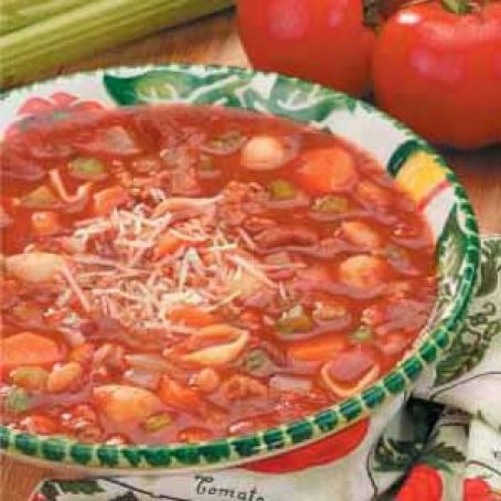 Peasant Pasta Stew Recipe