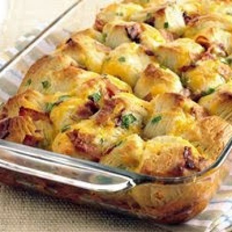 Bacon-Cheese Pull-Aparts