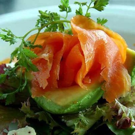 Smoked Salmon Salad
