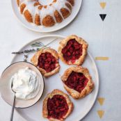 Mini Strawberry-Rhubarb Galettes