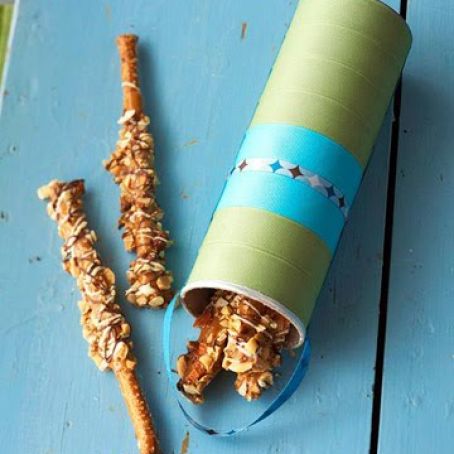 Triple-Treat Pretzel Wands