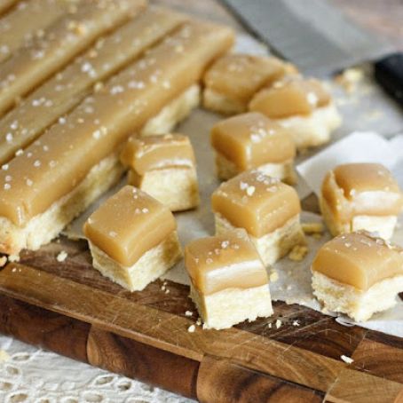 Salted Caramel Shortbread
