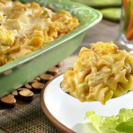 Buffalo Chicken Casserole