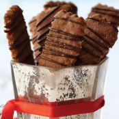 Chocolate Shortbread with pecans