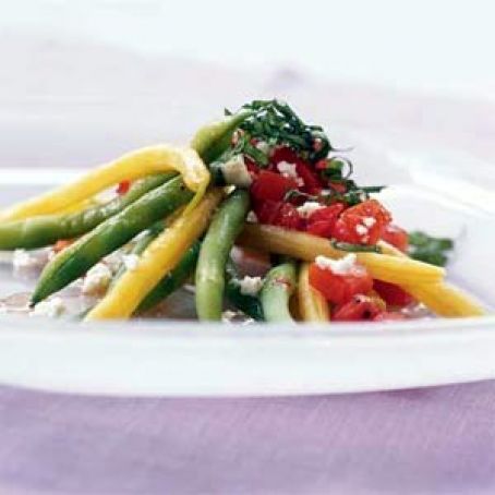 Green and Yellow Bean Salad