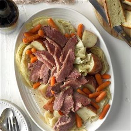 Easy Corned Beef and Cabbage Recipe