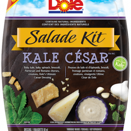 KIT*****Dole Kale César™ Salade Kit