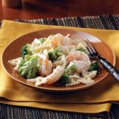 Caesar Shrimp and Pasta