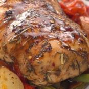 Chicken, Honey Balsamic Sheet Pan