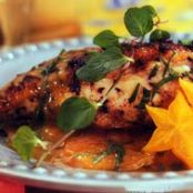 Spiced Chicken with Curry Coconut Sauce