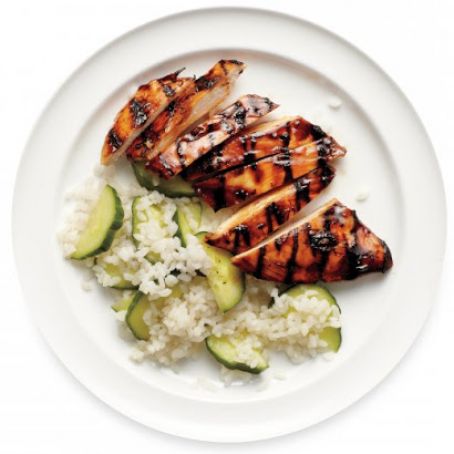 Teriyaki Chicken with Rice Salad
