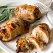 Cheese Stuffed Chicken Thighs