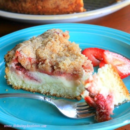 Strawberry Cream Cheese Coffee Cake