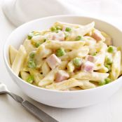 Meals (Four-Cheese Pasta with Peas & Ham)