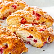 Strawberry Scones