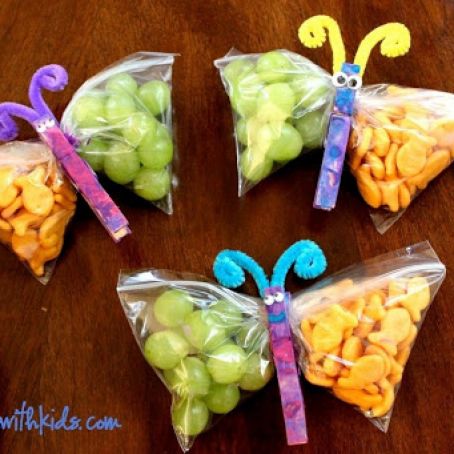 Butterfly Snack Bag