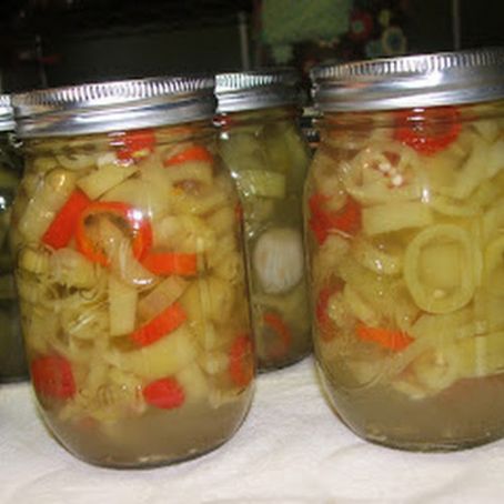 Spicy Canned Banana Peppers