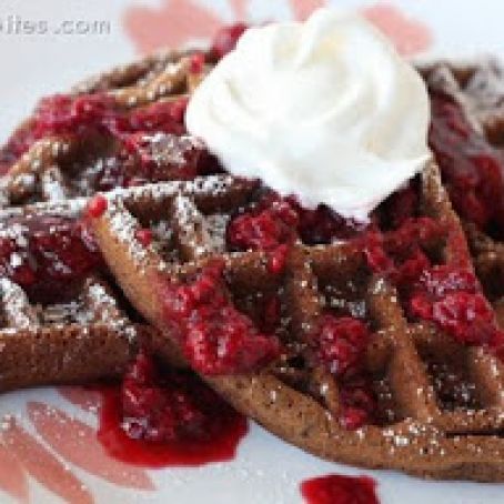 Breakfast/Dessert: Will's Chocolate Waffles