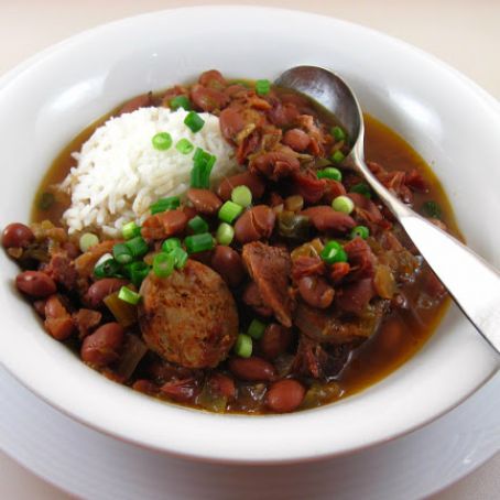 Pressure Cooker Red Beans & Rice