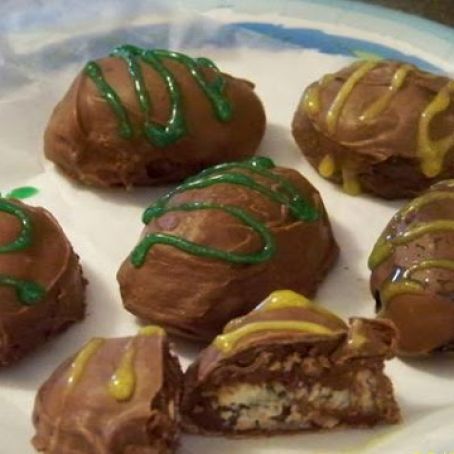 Chocolate Almond Coconut Eggs