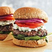 Greek Feta Burgers