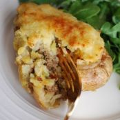 Shepherd's Pie Stuffed Potatoes