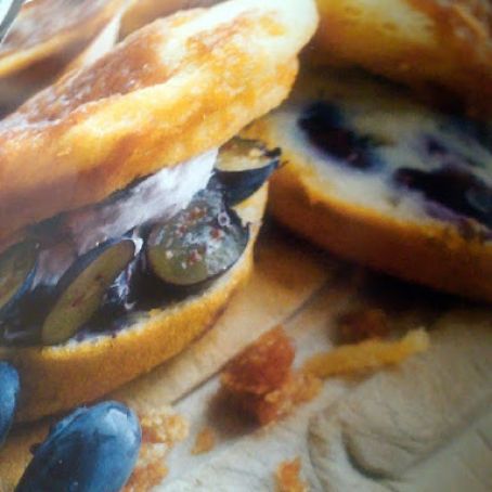 Blueberry pancake muffins
