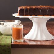 Chocolate Guinness Cake With Irish Cream Caramel Sauce