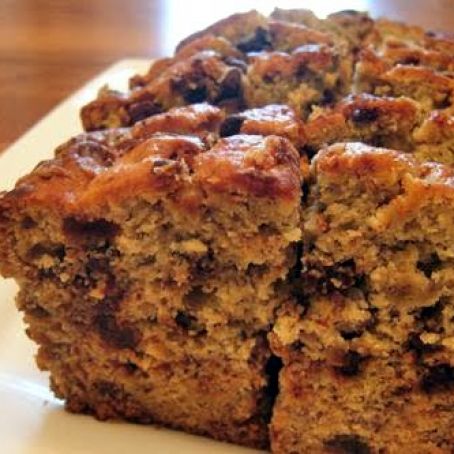 Katie's Extra Moist Chocolate Chip Banana Bread