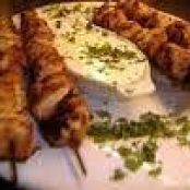 Shish Tawook with Garlic Sauce
