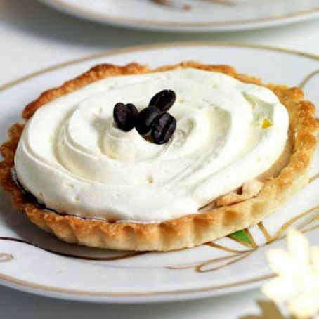 Kona Coffee White Chocolate Silk Tart