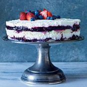 Berries and Cream Cheesecake
