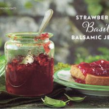 Strawberry Basil Balsamic Jelly