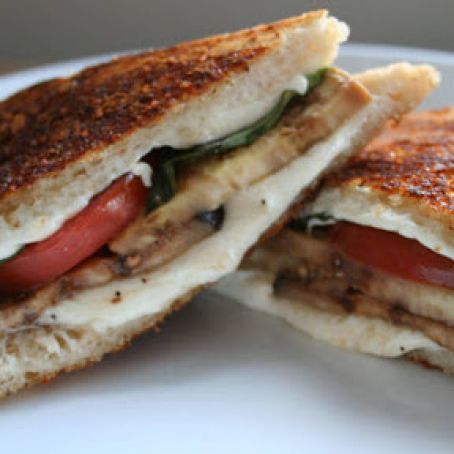 Eggplant-Parm Grilled Cheese