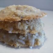 Chewy Lemon Coconut Cookies