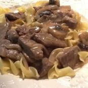 Beef Stroganoff