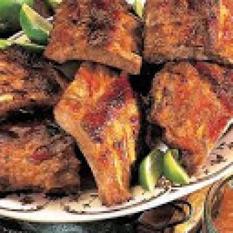 Apricot Glazed Ribs
