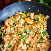Spicy Shrimp and Cabbage Stir Fry