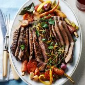 Brisket with Ginger, Orange Peel and Tomato