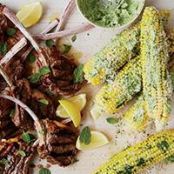 Corn on the Cob with Parsley Butter and Parmesan