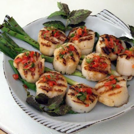 Grilled Scallops