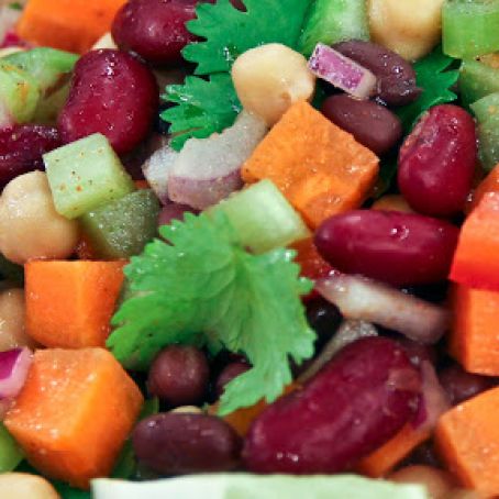 Fibre-Rich Detox Bean Salad