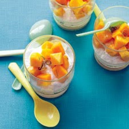 Mango-Lime Ricotta Parfaits