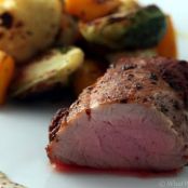 Balsamic Rosemary Pork Loin