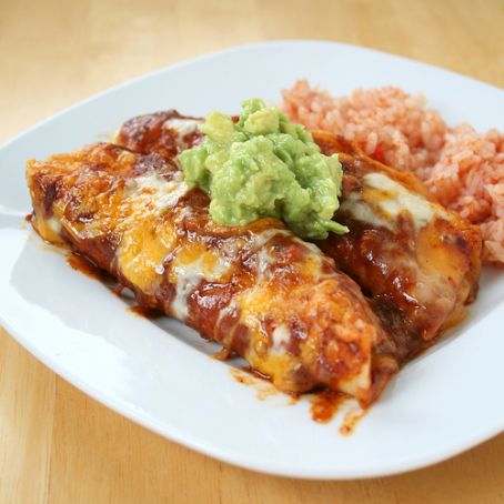 Beef Enchiladas for 2